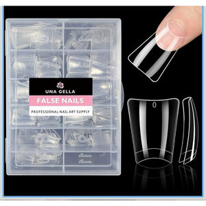 Women's UNA GELLA Clear Press-On Nails One Size